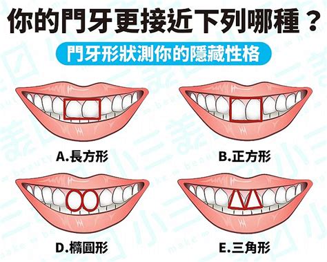 門牙大顆